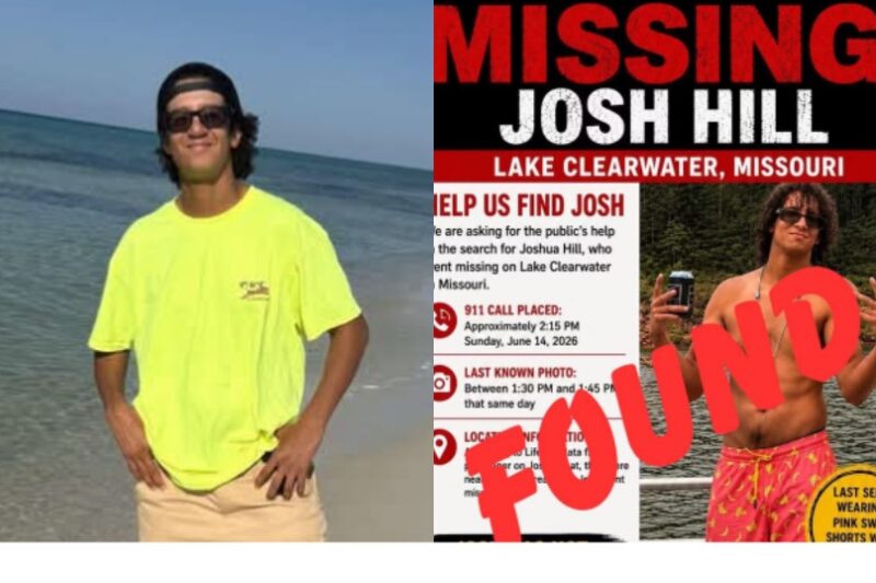 Joshua Hill Found Dead: Missouri Community Mourns Tragic Loss of Missing Boater